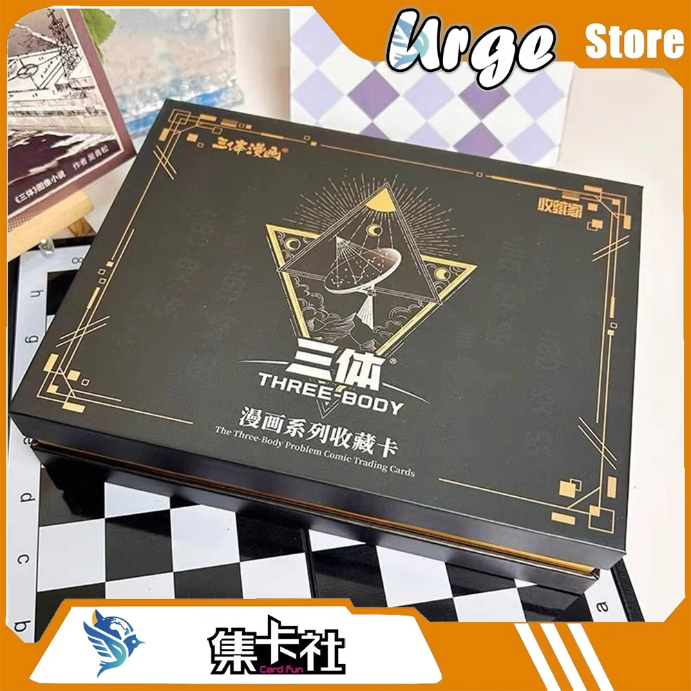 cardfun-the-three-body-problem-comic-series-collectible-cards-–-universe-collection-–-liu-cixin-signature-sci-fi-trading-car