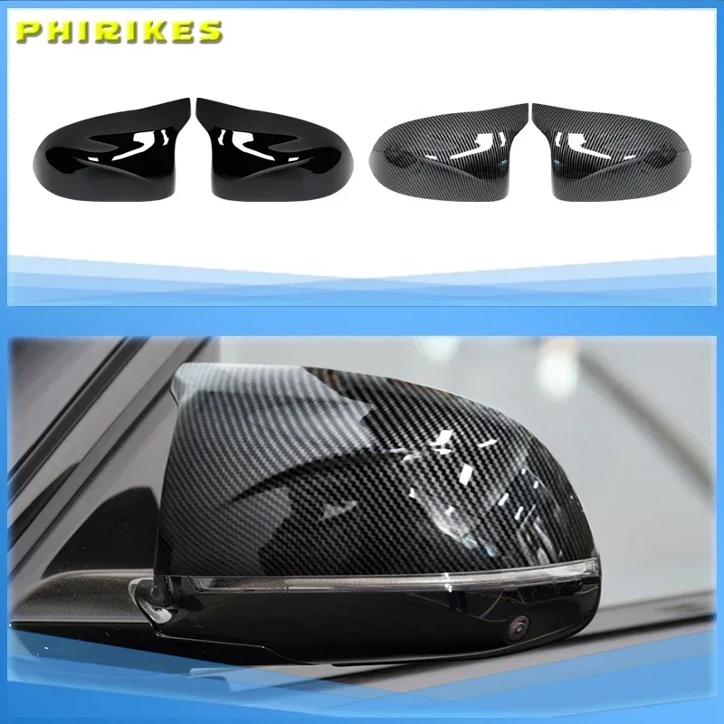 

Для BMW F25 X3 F26 X4 F15 X5 F16 X6 2014-2018 Черный стиль M3 Крышка из углеродного волокна M Look Крышка заднего зеркала Автомобильные аксессуары