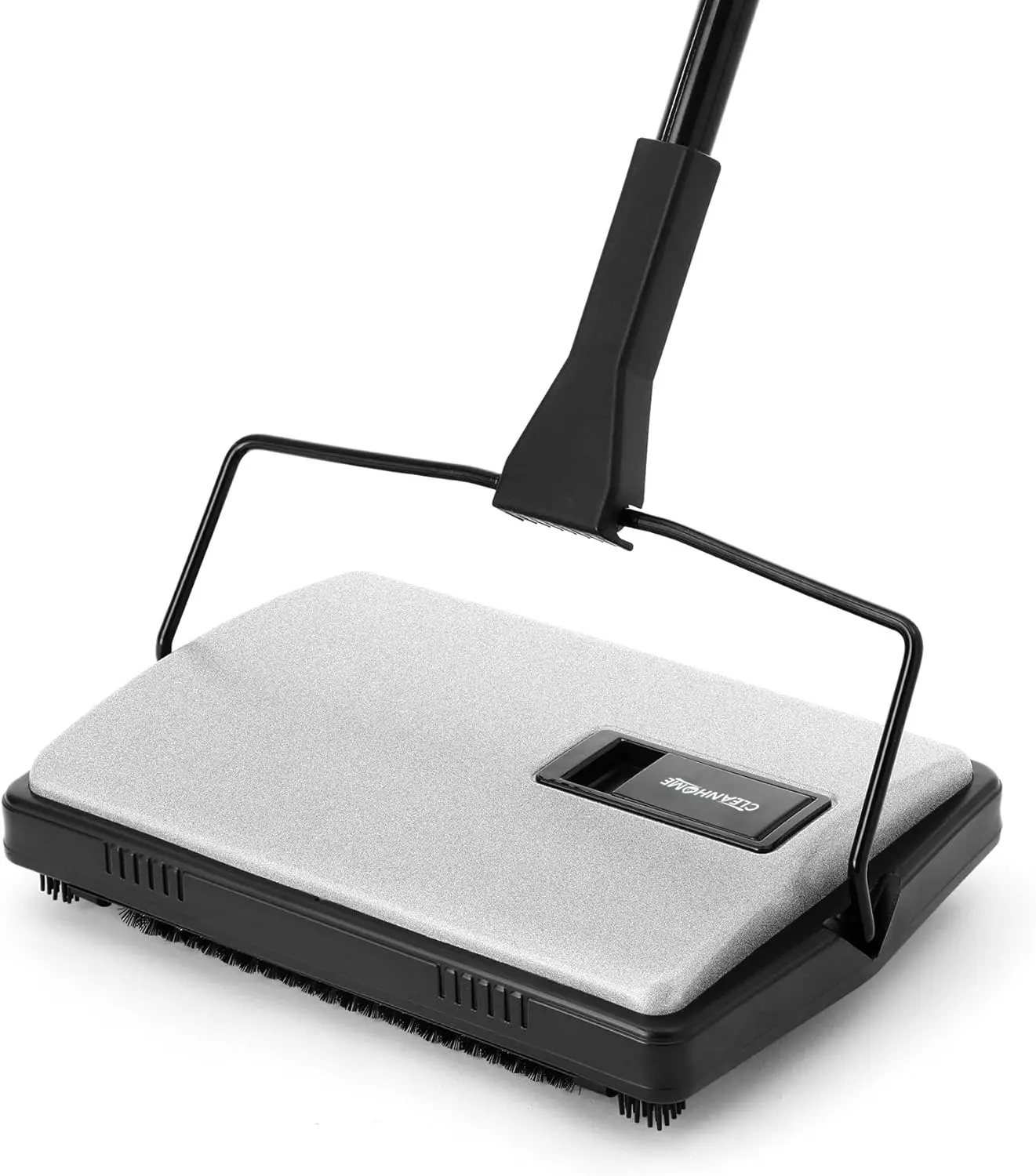 

Carpet Sweeper Manual Cordless - Non-Electric Push Sweeper for Pet Hair & Debris on Carpets & Rugs, Includes Cleaning Tool & Ext