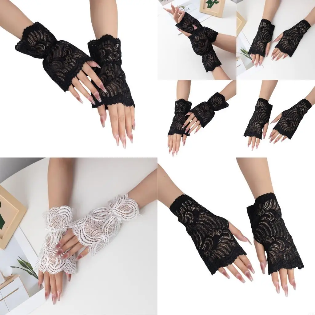 

39BC Комфортные выдолбленные кружевные съемные рукава для рукавов с ручной одеждой ручной