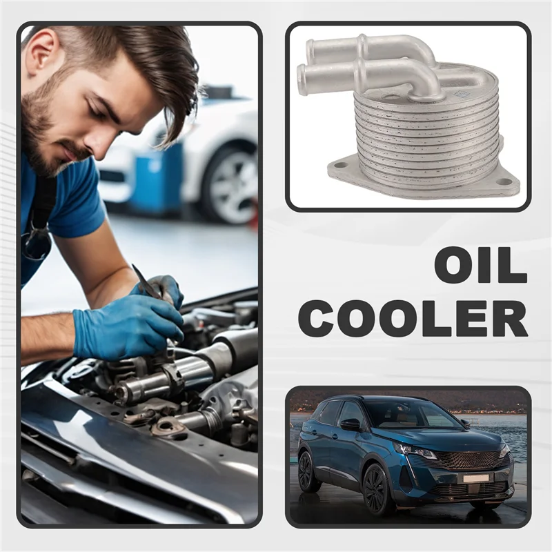 A22E-AT8 Chłodnica oleju automatycznej skrzyni biegów 9827747580 Do 4008 (P84) 5008 508L Do Citroen C5 Aircross C6 DS7