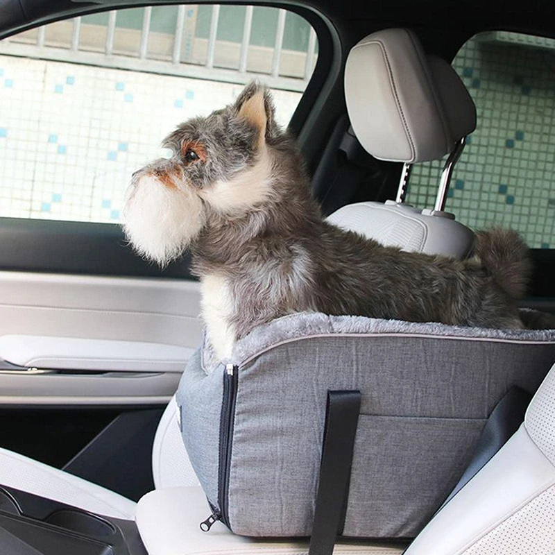 For pets, driving box, car pet seat, seat cushion, cat, pet bed, car, armrest, console box, fly-out prevention, foldable