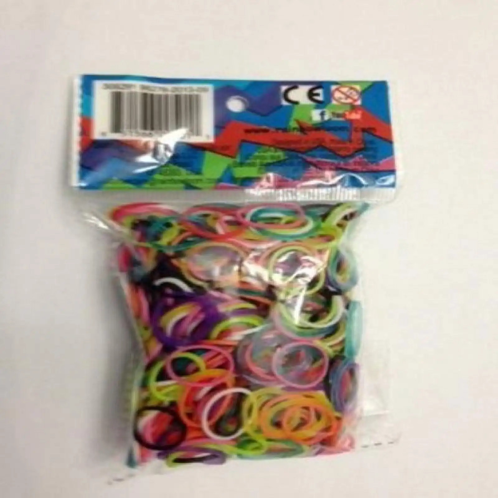 Mix Rubber Bands with 24 C-Clips (600 Count), 7+