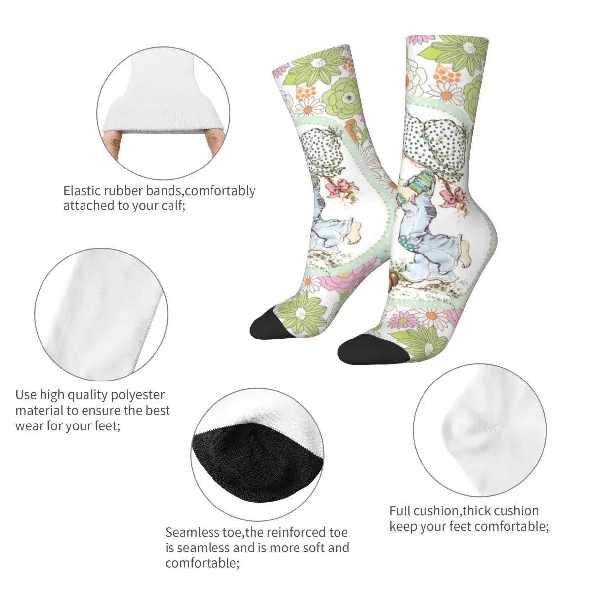 Women's Sarah Kay With Love Socks Comfortable Casual Socks High Quality Stuff Middle TubeSocks Wonderful Gifts