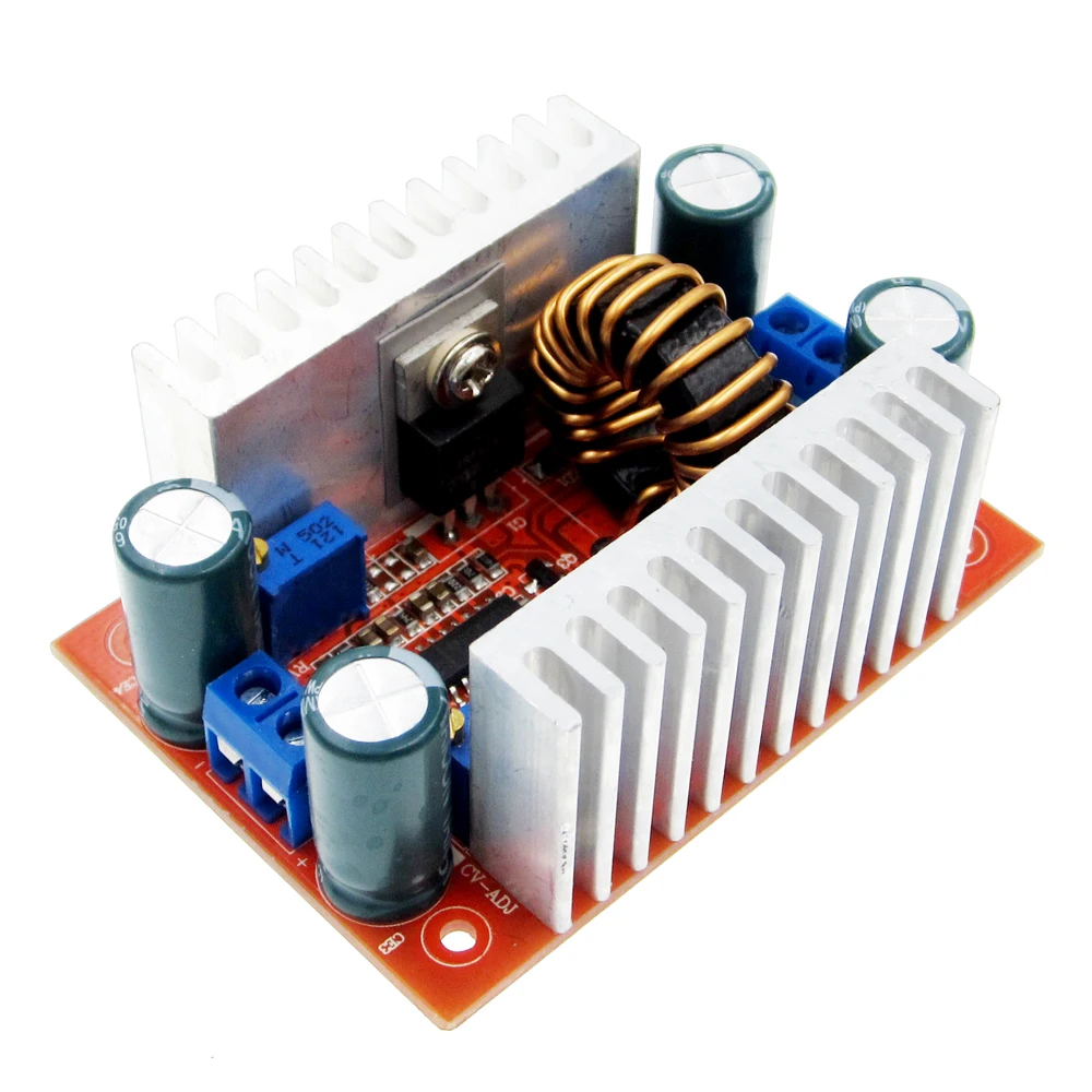 400W 15A DC-DC Power Converter Boost Module Step-up Constant Power Supply Module 8.5V-50V to 10V-60V LED Boost Module