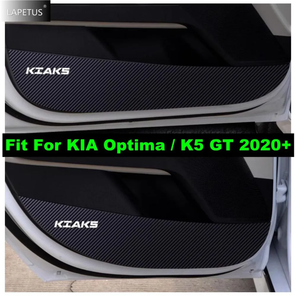 

Car Door Anti-Kick Pad Mat Side Film Carbon Fiber Look Stickers Accessories Fit For KIA Optima / K5 GT 2020 - 2025