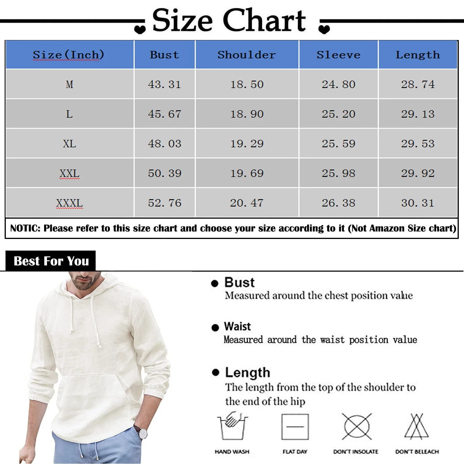 Hooded Shirts For Men Spring Summer Daily Cotton Linen Solid Color Long Sleeve Shirts With Pockets Casual Loose Shirts