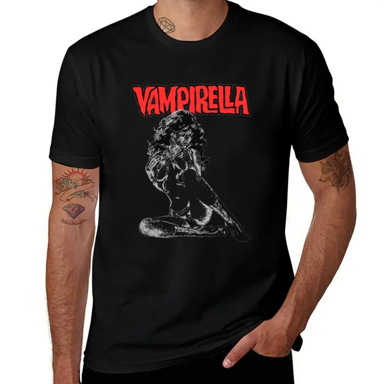 

Vampirella T-Shirt t shirt for man cotton t shirts man 100% T-Shirt