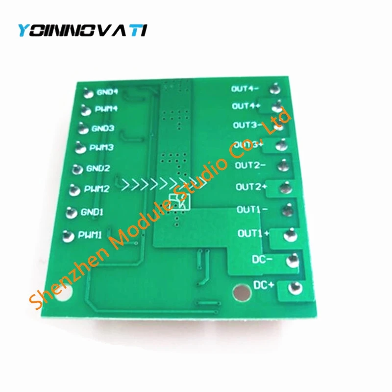 YT MOS FET 4 Channel Pulse Trigger Switch Controller Board PWM Optocoupler Opto-isolator Driver Board for Motor LED Light