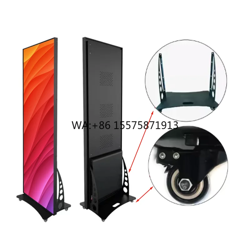 

Indoor Poster Led P2.5 GOB Digital LED Sign Advertising Display Led Poster Digital Video Advertising Poster Screen