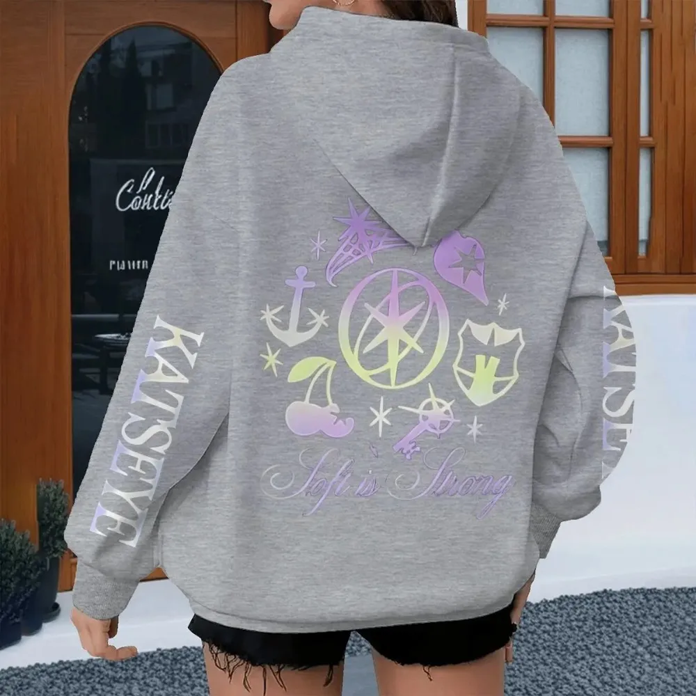 Vintage Katseye Grunge Grafik-Hoodies für Damen und Herren Hip-Hop Pop Musik Band Kapuzenpullover Langarm Katseye Streetwear Fan-Geschenke – Detail 3