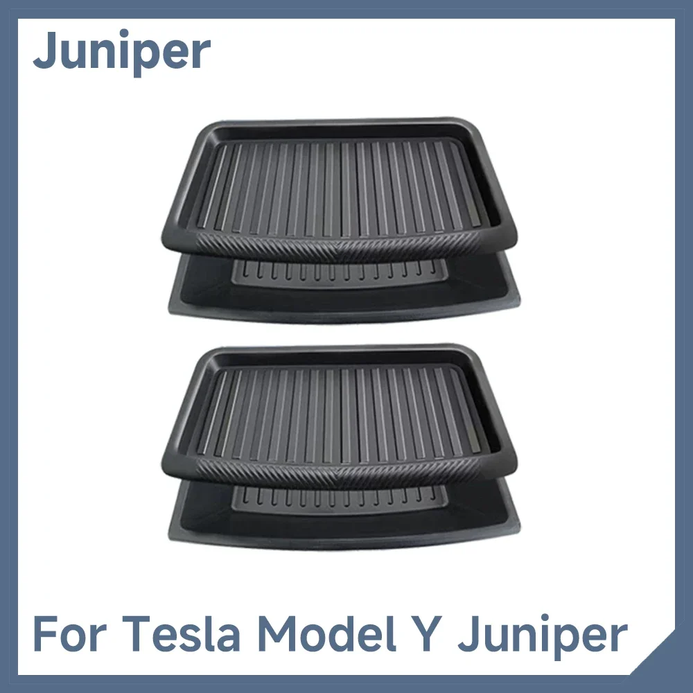 Für Tesla Model Y Juniper Zubehör unter dem Sitz Aufbewahrungsbox Sitz Organizer für Tesla Model Y Juniper 2025 2026