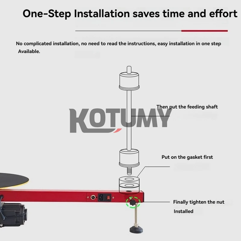 PE Stretch Film Baler Electric Winding Film Packaging Machine Express Logistics Carton Box Film Wrapping Tool