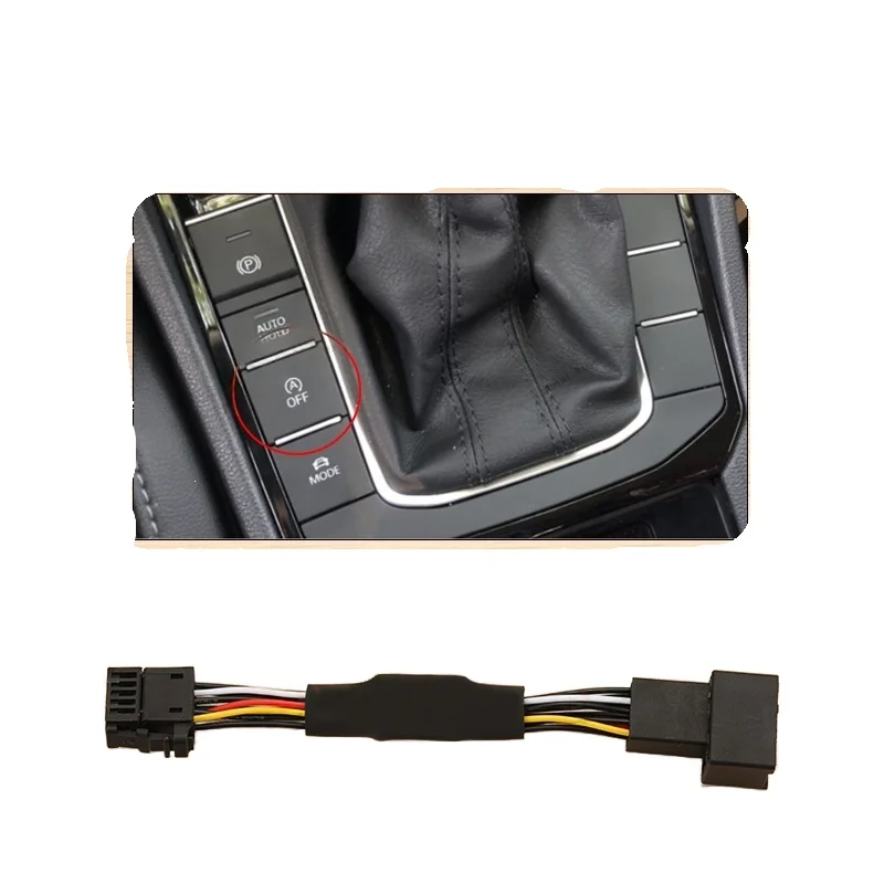Sistema de parada automática para motor, dispositivo de desligamento, sensor de controle, cancelamento de parada para vw mqb jetta t-roc golf 7 mk7 passat b8