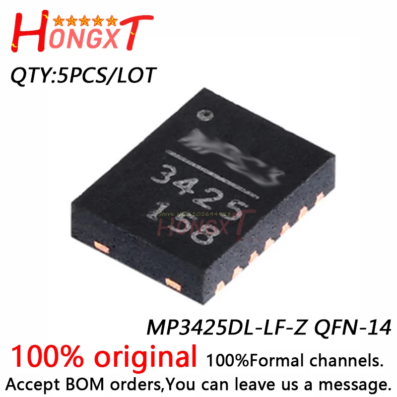 5PCS 100% NEW  MP3425DL-LF-Z  QFN-14.