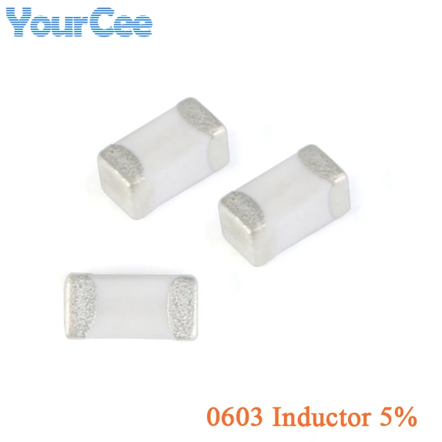 100 szt. Induktor SMD 0603 0402 5% 100nH 82nH 68nH 39nH 33nH 27nH 22nH 18nH 15nH 12nH 10nH 8.2nH 5.6nH 4.7nH 3.3nH 2.7nH 2.2nH 1nH