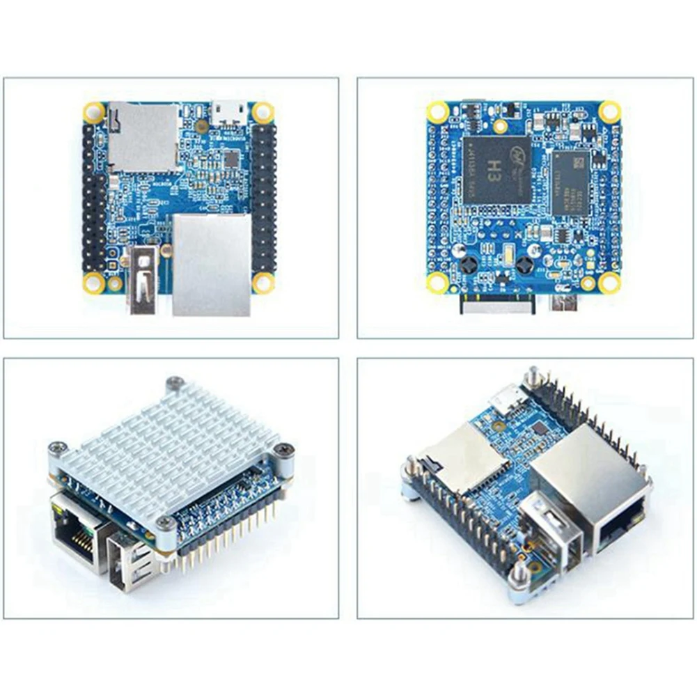 

Плата разработки ZIZI Nanopi NEO с открытым исходным кодом H3, четырехъядерный процессор Cortex-A7, Ubuntu Openwrt Armbian, синяя, 256 МБ оперативной памяти DDR3