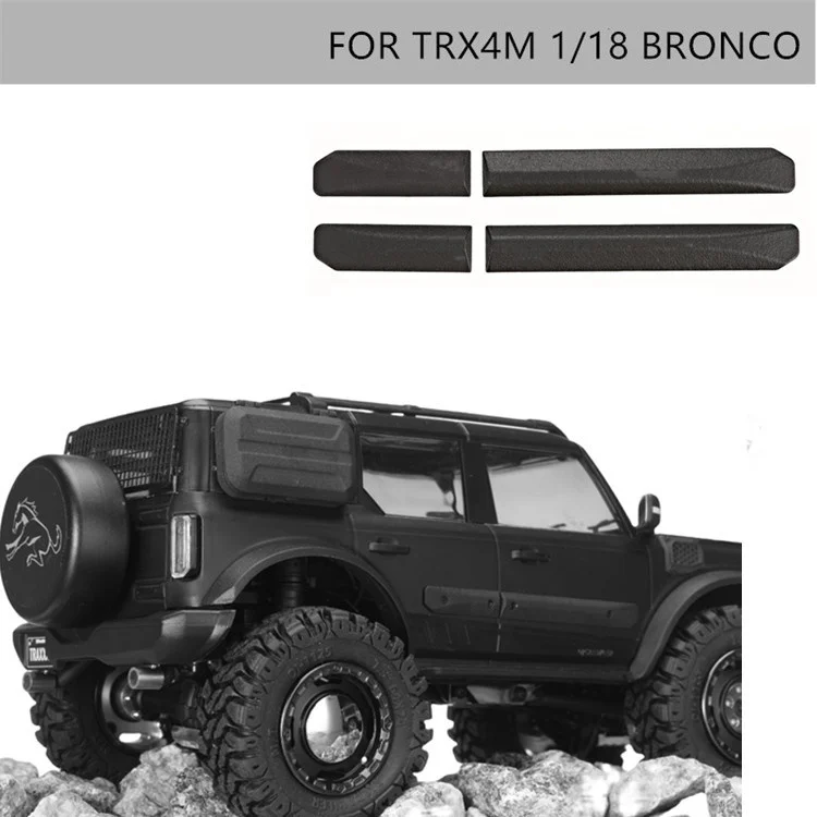 

Three-dimensional anti-scratch nylon surround is applicable to 1:18 TRX4M BRONCO RC remote control car upgrade accessories