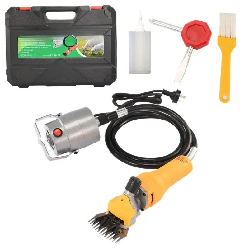 1000W High Power Electric Sheep Clipper 13 Tooth Farm Livestock Shearing Grooming Machine Kit