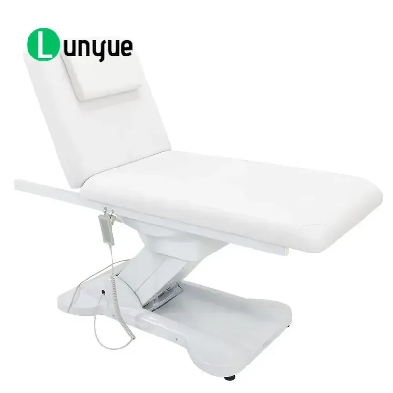 Electric Adjustable Leather Beauty Bed for Commercial Plastic Surgery Tattoo Embroidery Dentistry Medical Furniture