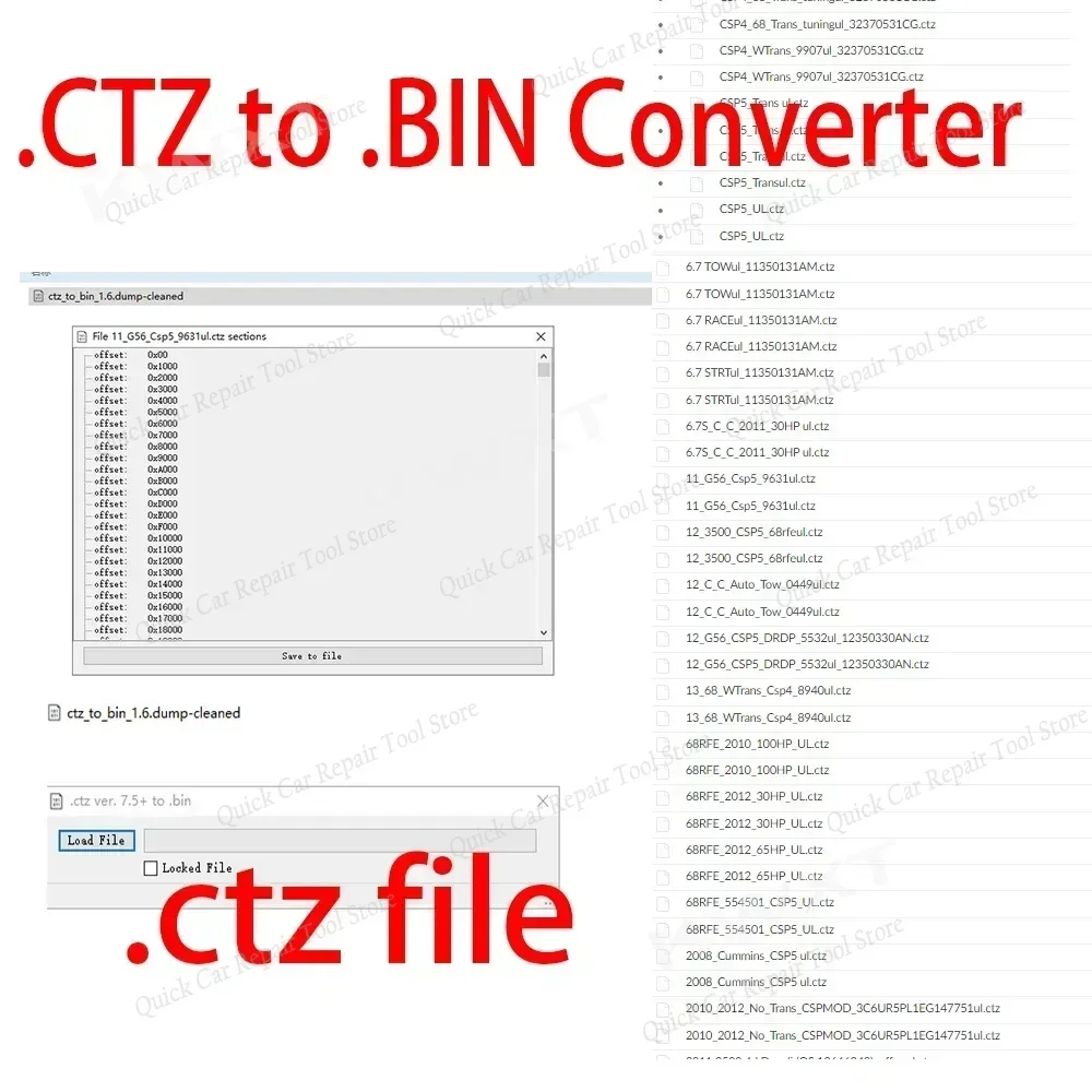 محول Ctz To Bin للترقية إلى Ezlynk أو فتح الألحان المقفلة مع Keygen المجاني مقارنة لأجهزة الكمبيوتر المحمول المتعددة