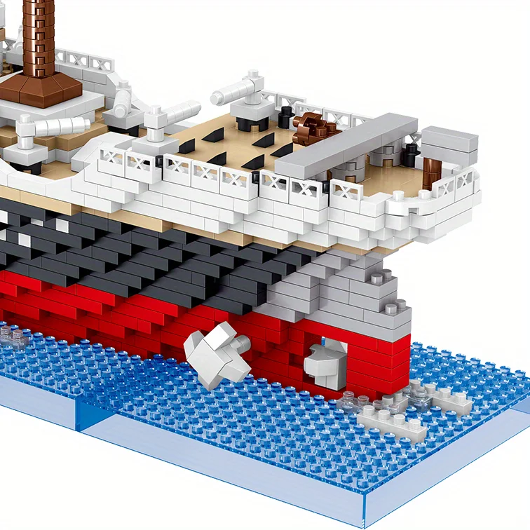 Blocos De Construção Brinquedo Titanic 3800 Peças Original