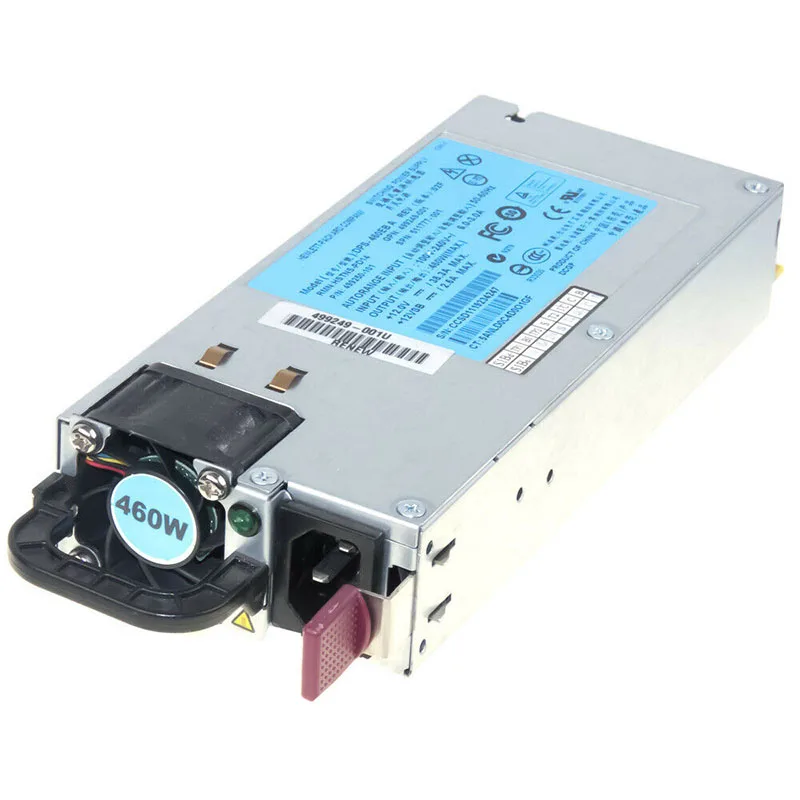 460W For HP DPS-460EB A 499249-001 499250-001 511777-001 Power Supply