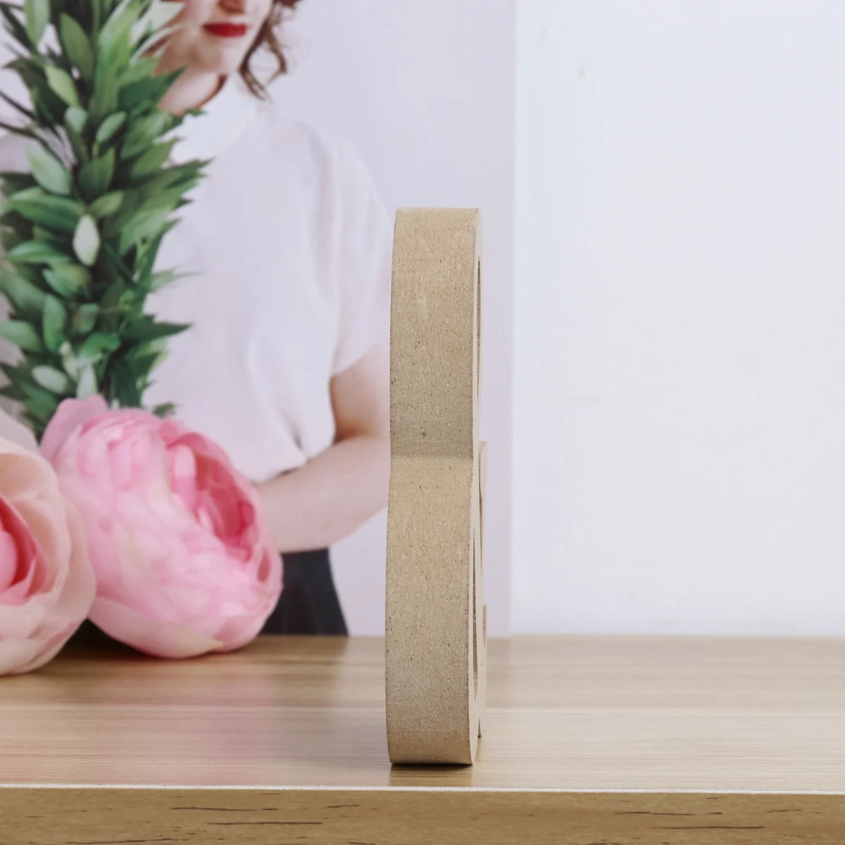 

Craft Letters Wooden Alphabet Plaque Durable Exquisite Home Wall Nursery Wedding Party Decoration Pursuit