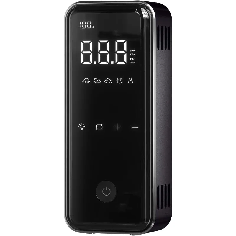 منفاخ إطارات MotorX ضاغط هواء محمول الجيل الثاني، مستوى سرعة منفاخ إطارات كبير 30 ثانية مضخة هواء سريعة التضخم، #1