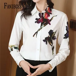 FANIECES S-4XL Ropa Mujer Juvenil Elegant Luxury Design Female Shirt Women Blouse Casual Shirts Long Sleeve Office Lady Tops