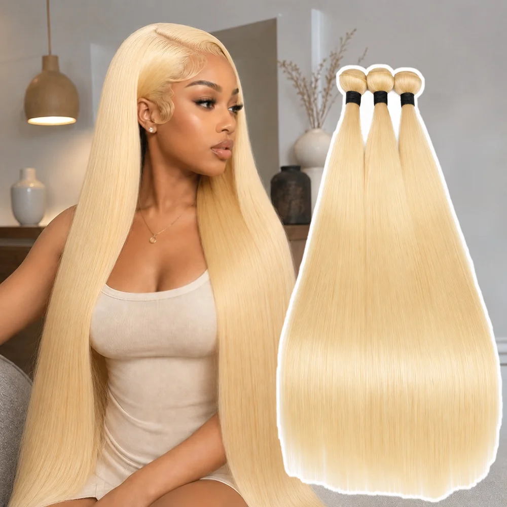 

Smilegirl Brazilian Bone Straight Human Hair 3 Bundles (22 24 26) 12A Unprocessed Virgin Brazilian Virgin Remy Straight Human Hair Bundles Hair Weft Extensions For Women