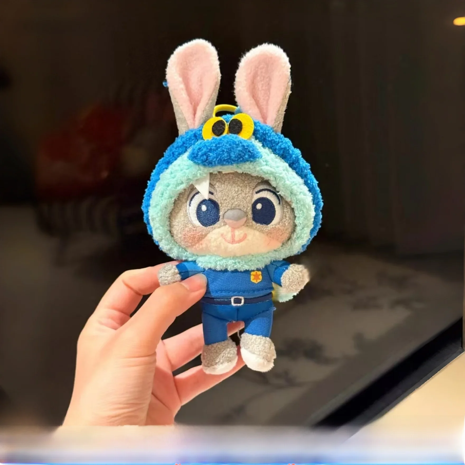 adorable-jnbj-judy-ni's-leopard-officer-plu-keychain-doll-toy-bag-accory-hanging-ornament-soft-cuddly-stuffed-toy