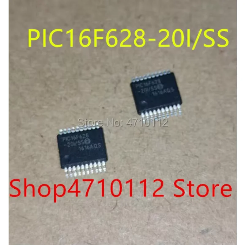 NEW 10PCS/LOT PIC16F628-20I/SS PIC16F628 PIC16F628 -20I/SS SSOP-20 IC