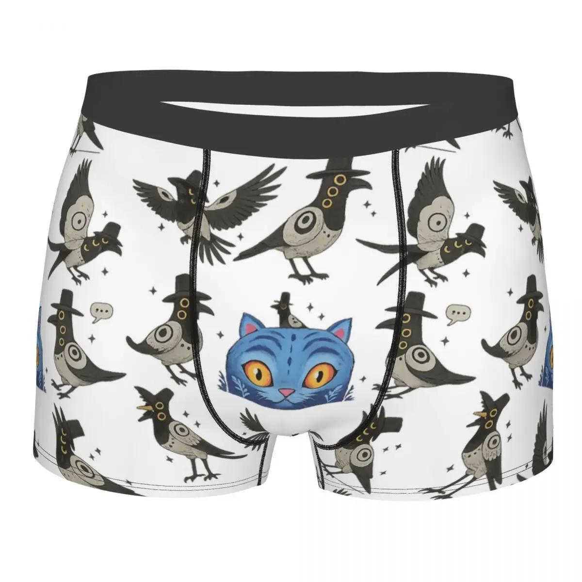 

Sussy Kpop Demon Hunters And Tiger Underwear Males Underpants Pattern Breathable Boxershorts High Quality Boxer Brief Plus Size