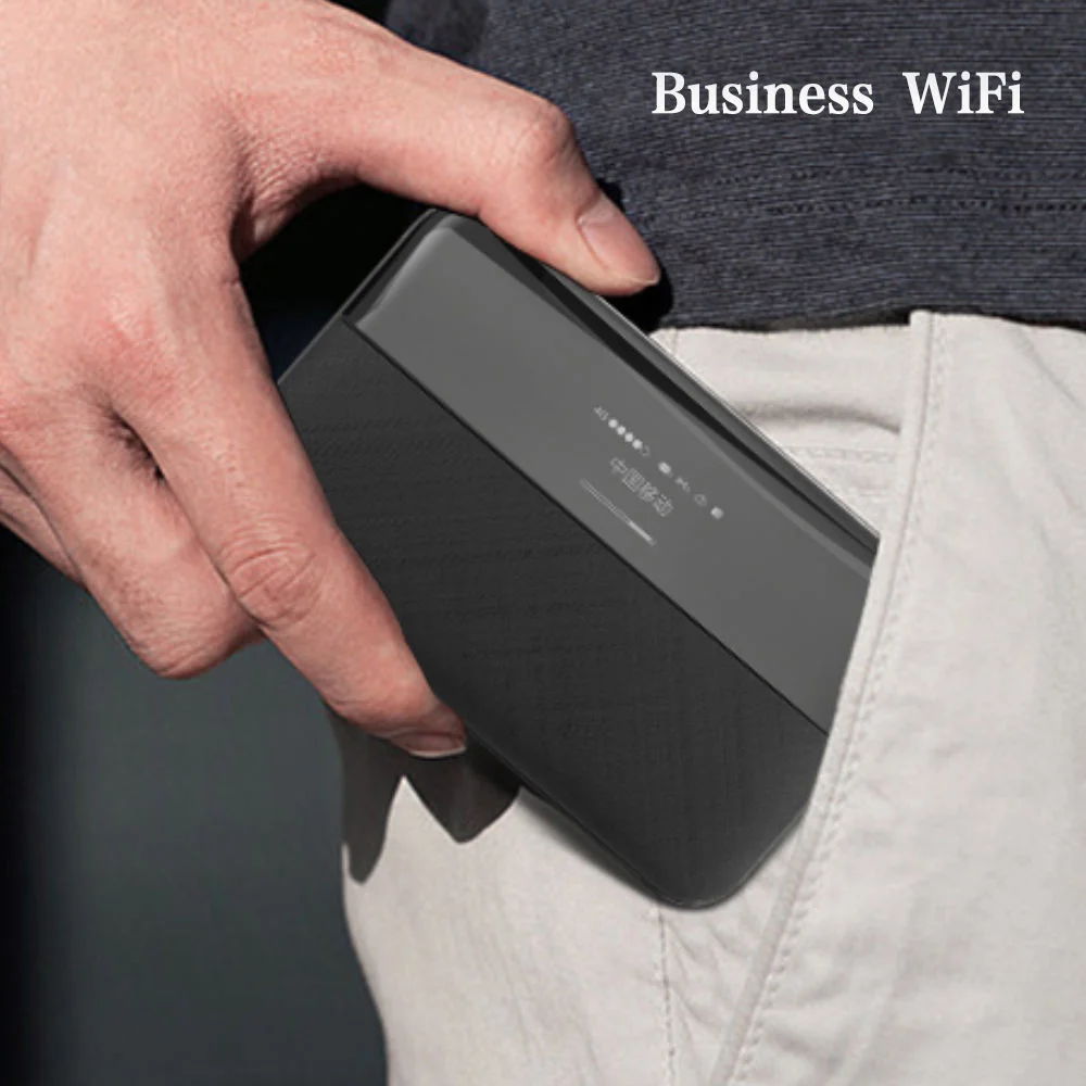 Tragbarer 4G 5G Wireless Router 150Mbps LTE 4g Wifi Modem Mini Mifis Entsperren Mobiler Hotspot 4G Wifi Router mit 6000mah Batterie