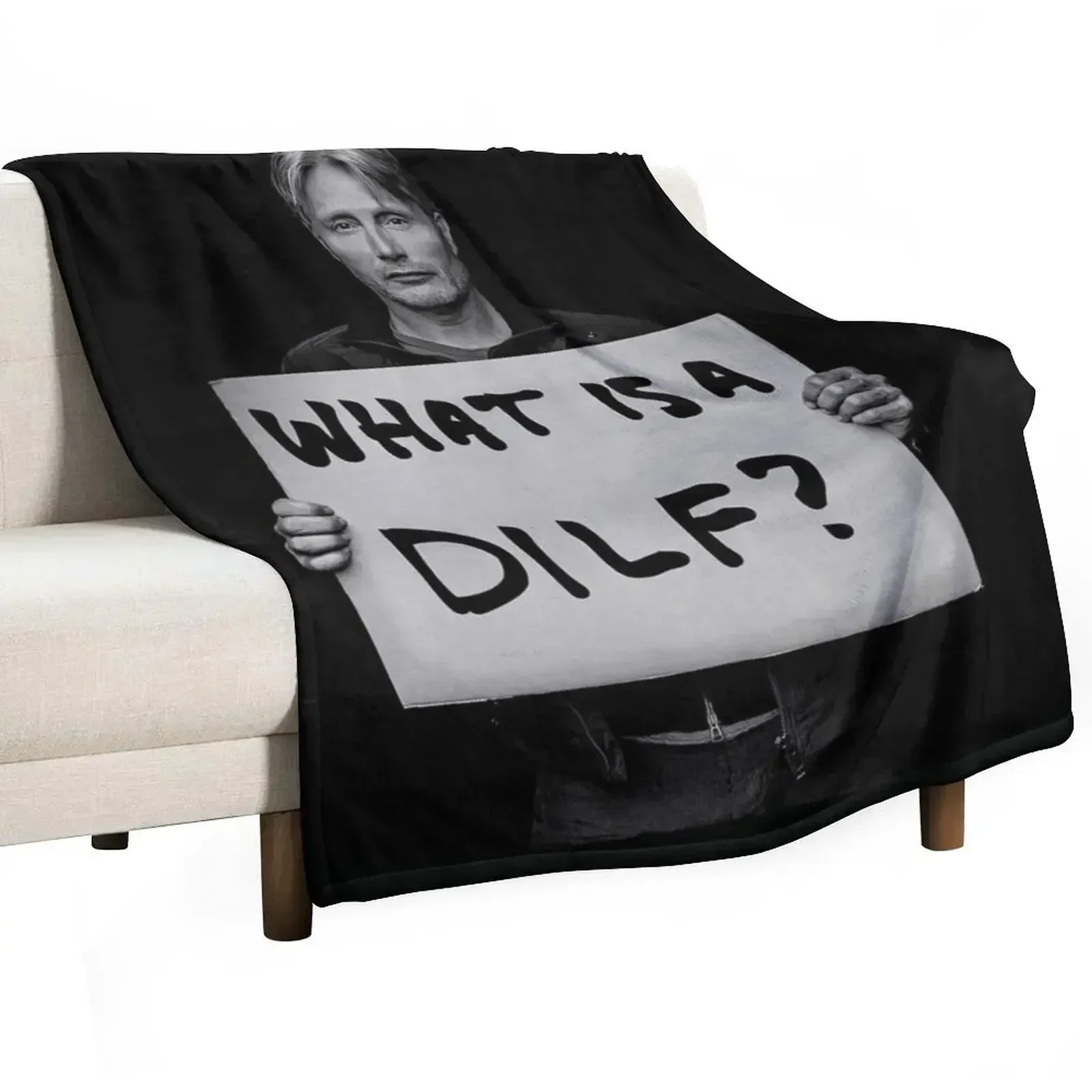 Mads Mikkelsen Throw Blanket Beach Luxury St sofa bed Thermals For Travel cosplay anime Picnic Blankets