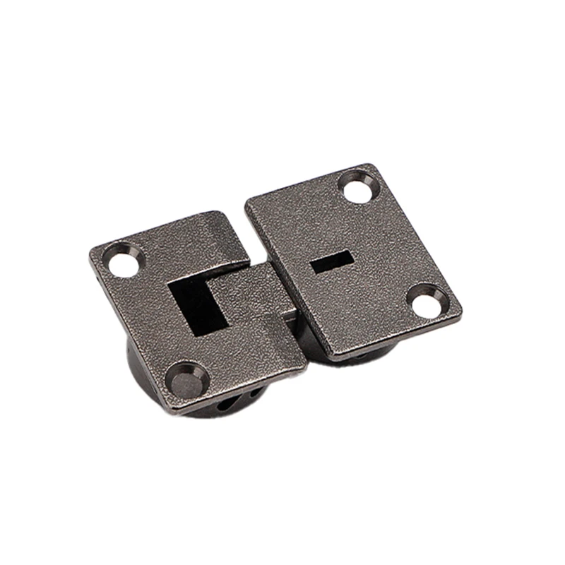 

1PCS Minimalist Flat Square Bottom Flip Door Double Cup Concealed Hinge TV Cabinet Bottom Flip Cabinet Door Small Hinge Hardware