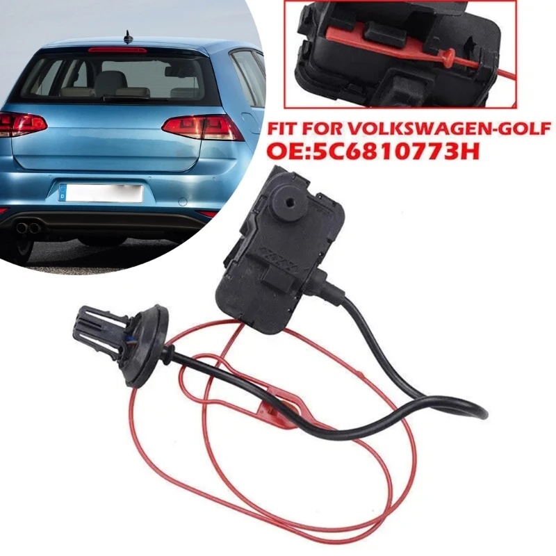 Actuador bloqueo tapas solapa combustible duradero para Rapid Golf MK7 5C6810773H 5C6810773K 5C6810773B 5C6810773