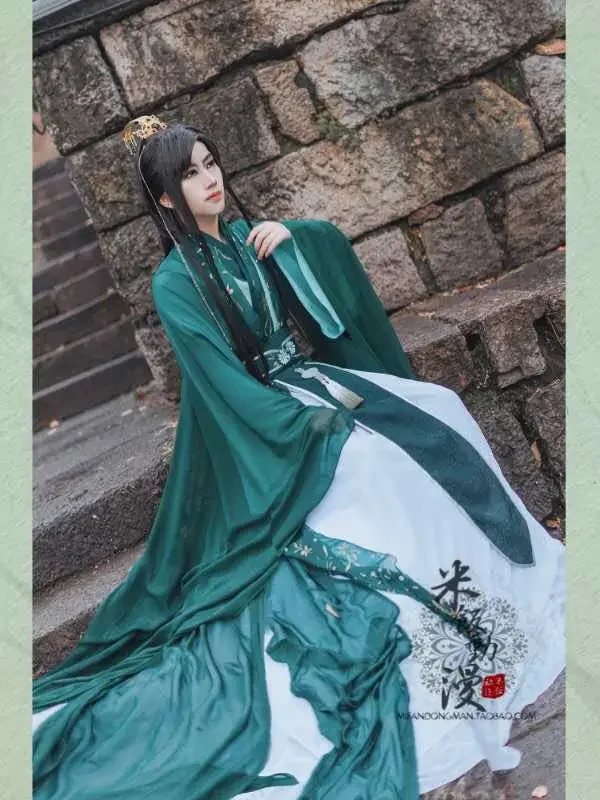 Heaven Official Blessing Tian Guan Fu Qi Rong Feng Shi Shen Qingqiu Xiao Jingwang He Xuan Cosplay Costume Han Fu Halloween