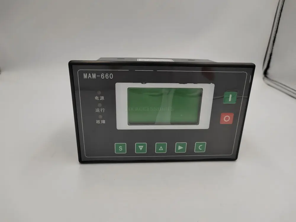 1X Air compressor computer controller MAM-660 display integrated operation panel