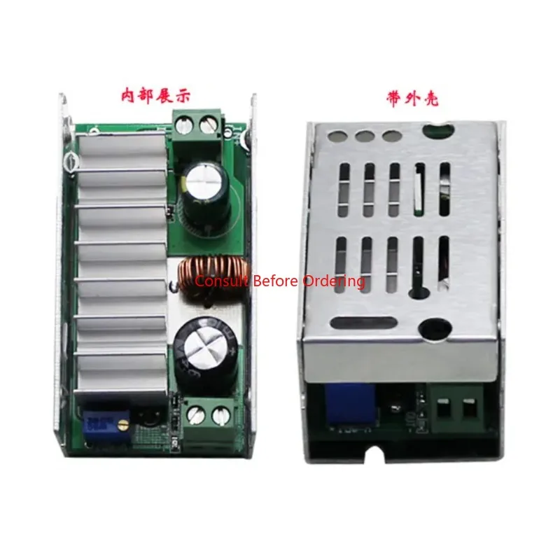 

Повышающий преобразователь постоянного тока от 6-35 В до 7-55 В, 200 Вт, максимальное повышающее напряжение, регулируемый модуль