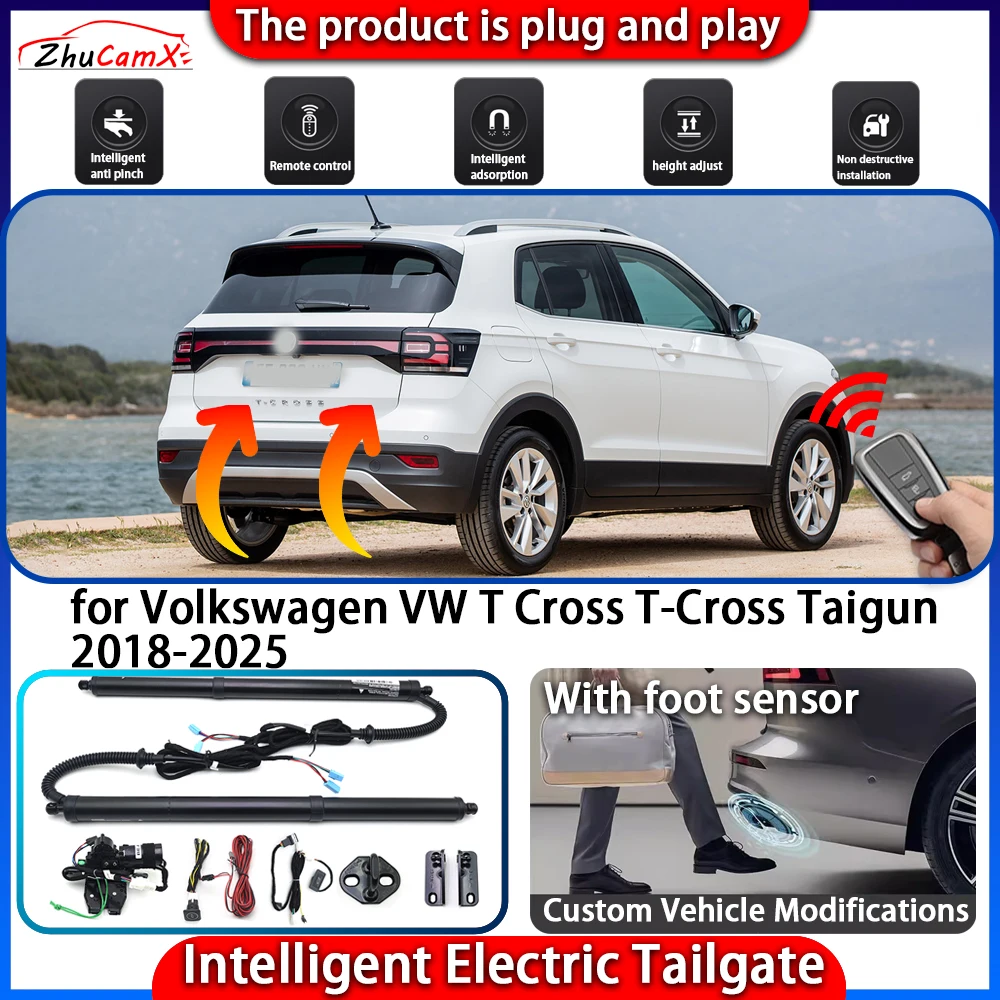 

Smart Powered Tailgate System for Volkswagen VW T Cross T-Cross Taigun 2018-2025 Automatic Intelligent Trunk Lift Control Kit