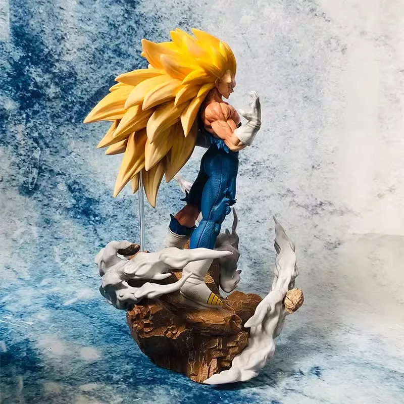 36cm Anime Drachen ball Super Saiyan Vegeta Figur PVC große Sammlung Modell Ornament Geschenk Aktion Statue Spielzeug Peripherie für Kinder