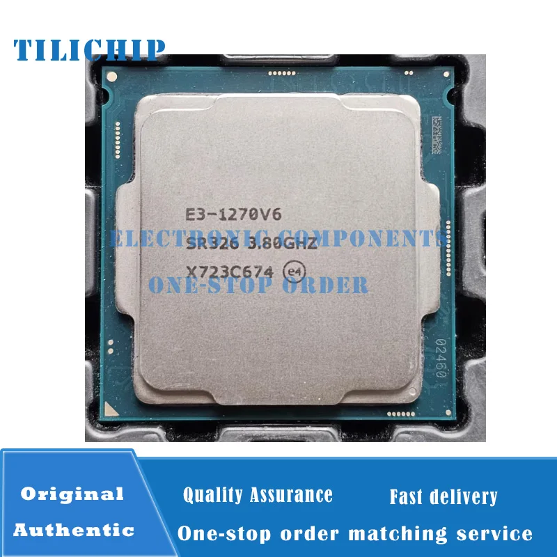 

E3-1270 V6 14 нм, 4 ядра, 8 потоков, 3,8 ГГц, 8 МБ, 72 Вт, процессор LGA1151