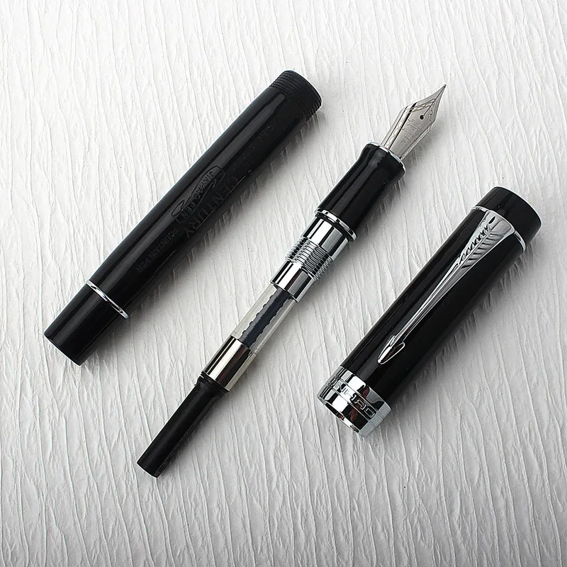 Jinhao 100 - Pluma Estilográfica Clásica (punta Mediana), Koi