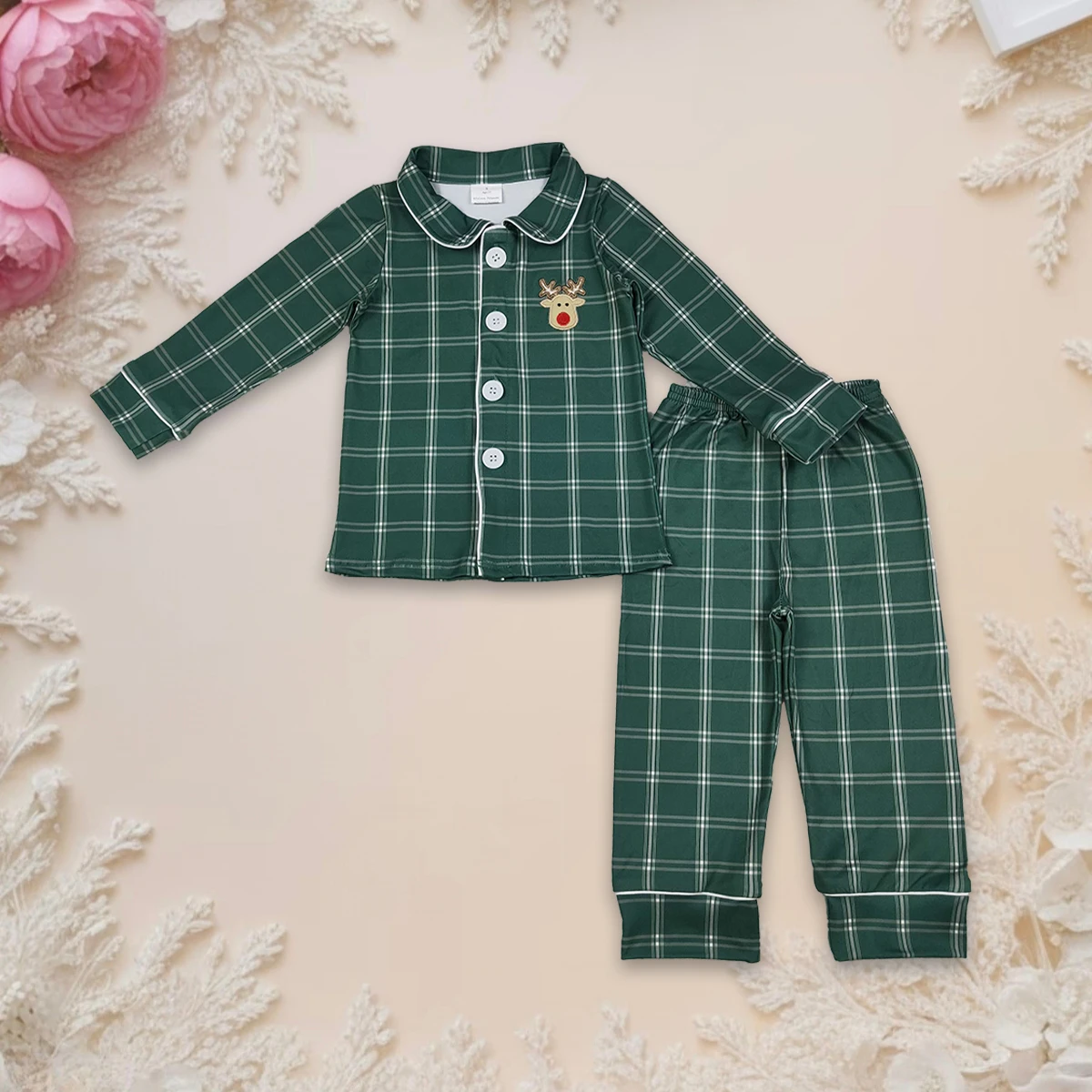 Baby Boy Pajamas Se… - image