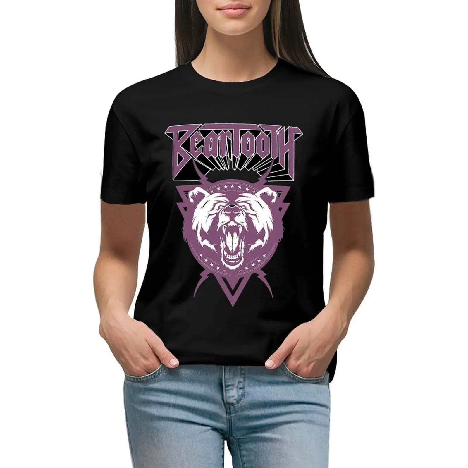 

Beartooth Merch T-Shirt vintage clothes animal prinfor graphics Women clothes