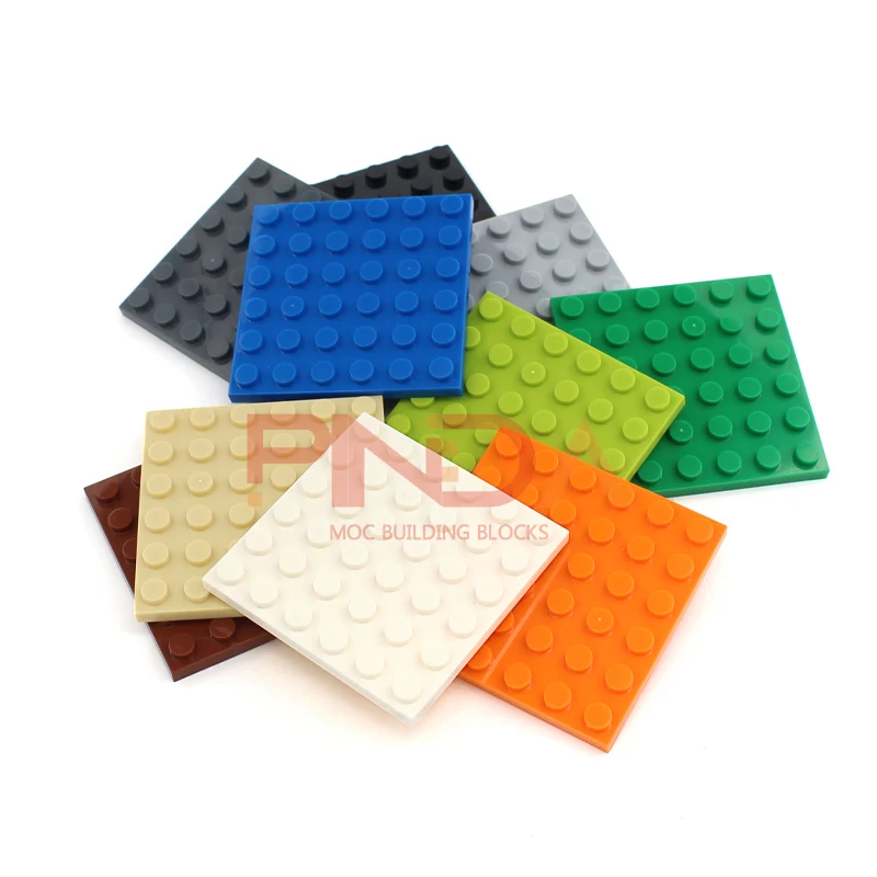 10PCS Moc Plate 6X6…