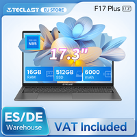 Teclast F17 Plus Laptop 17.3 inch Intel N95 Computer 16GB RAM 512GB SSD Windows 11 Pro 180° Flip Laptops mini-HDMI USB3.2 Type-C