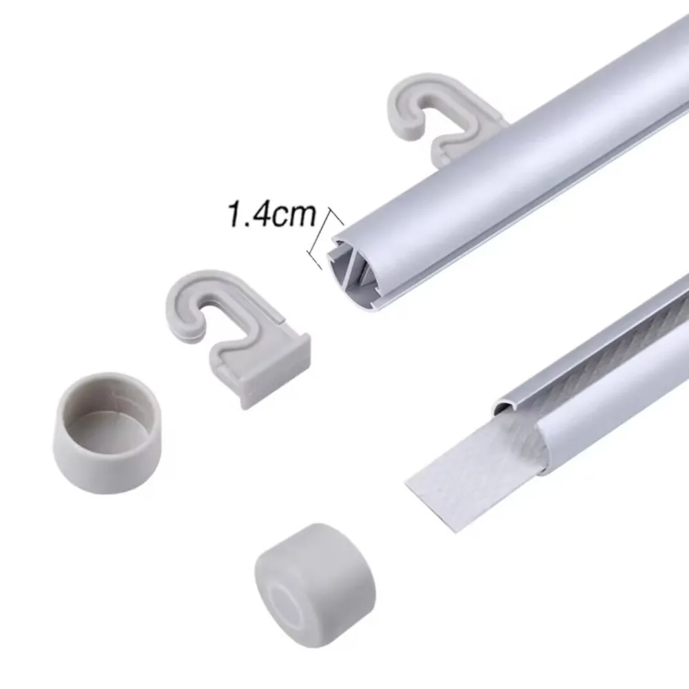 

10pcs 30cm Ceiling Sign Holder Banners Posters Clamp Rail Aluminum alloy For Retailing Store Promotion And Advertising